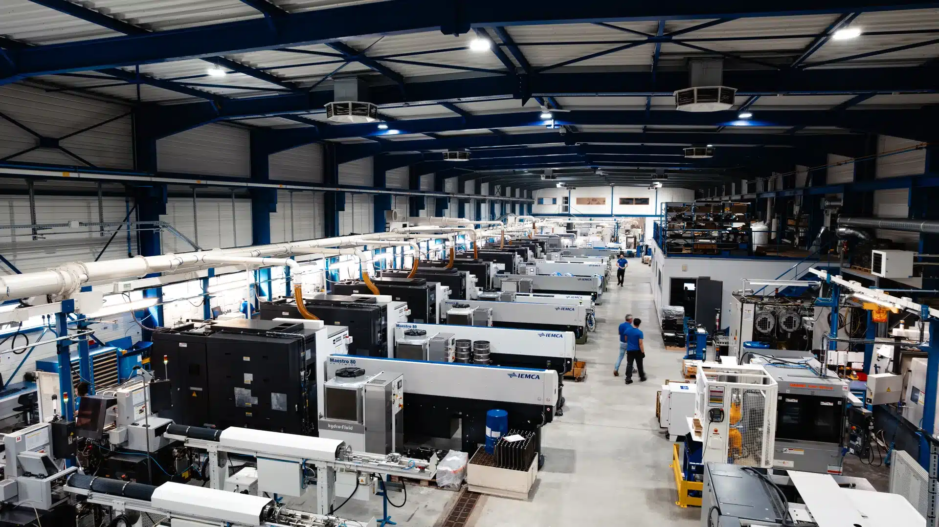 Vue d’ensemble de l’atelier de décolletage ARCOM Industrie